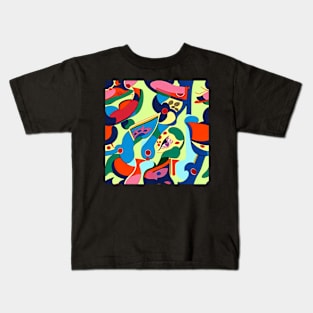 Abstract Pattern Kids T-Shirt